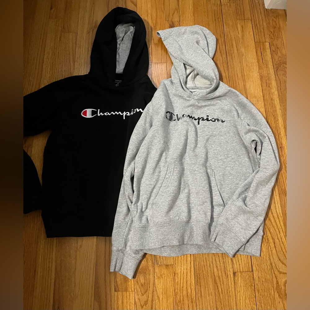 Boys Champion size xl hoodies